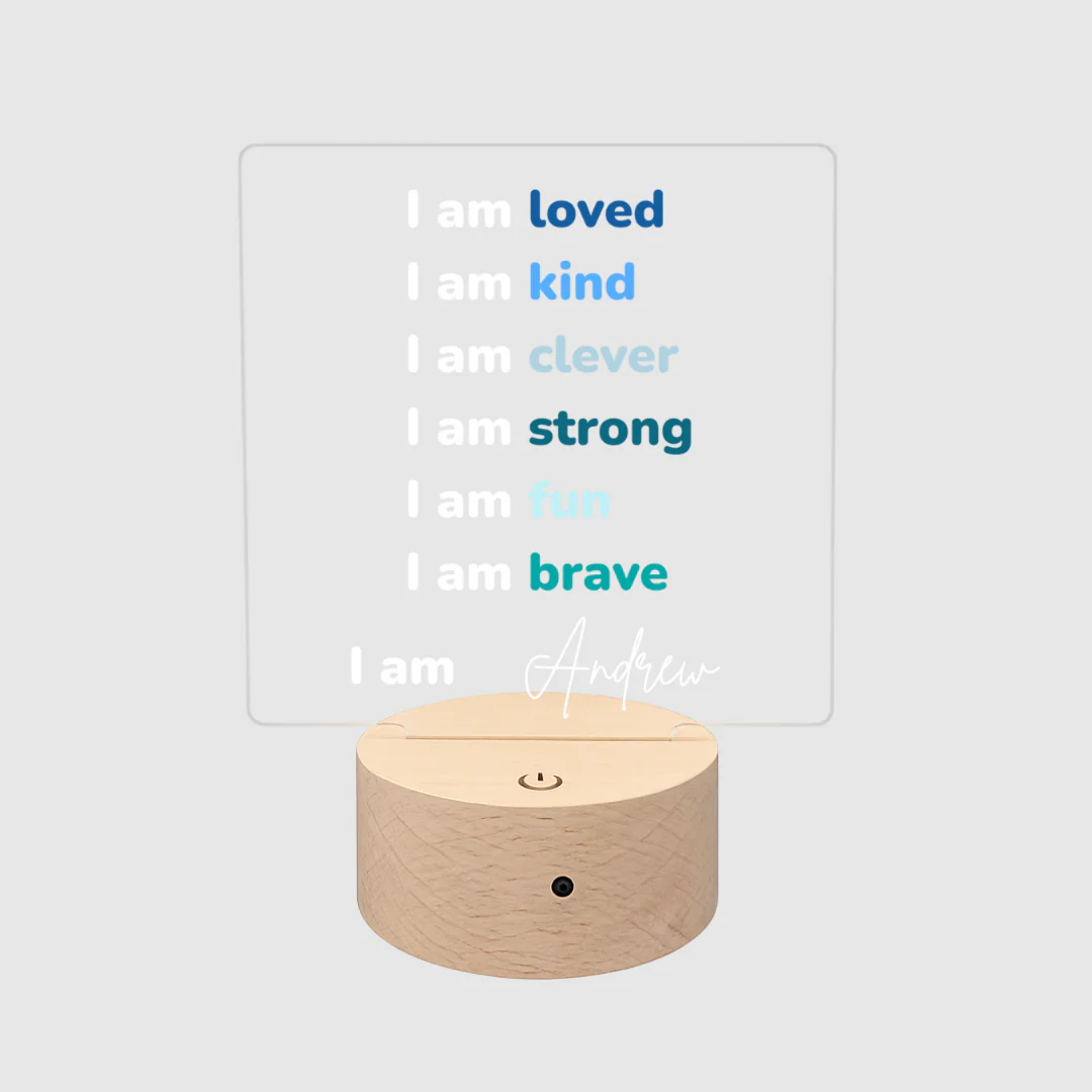 Affirmation LED Night Light (2 Colours to Choose From) - Image 11