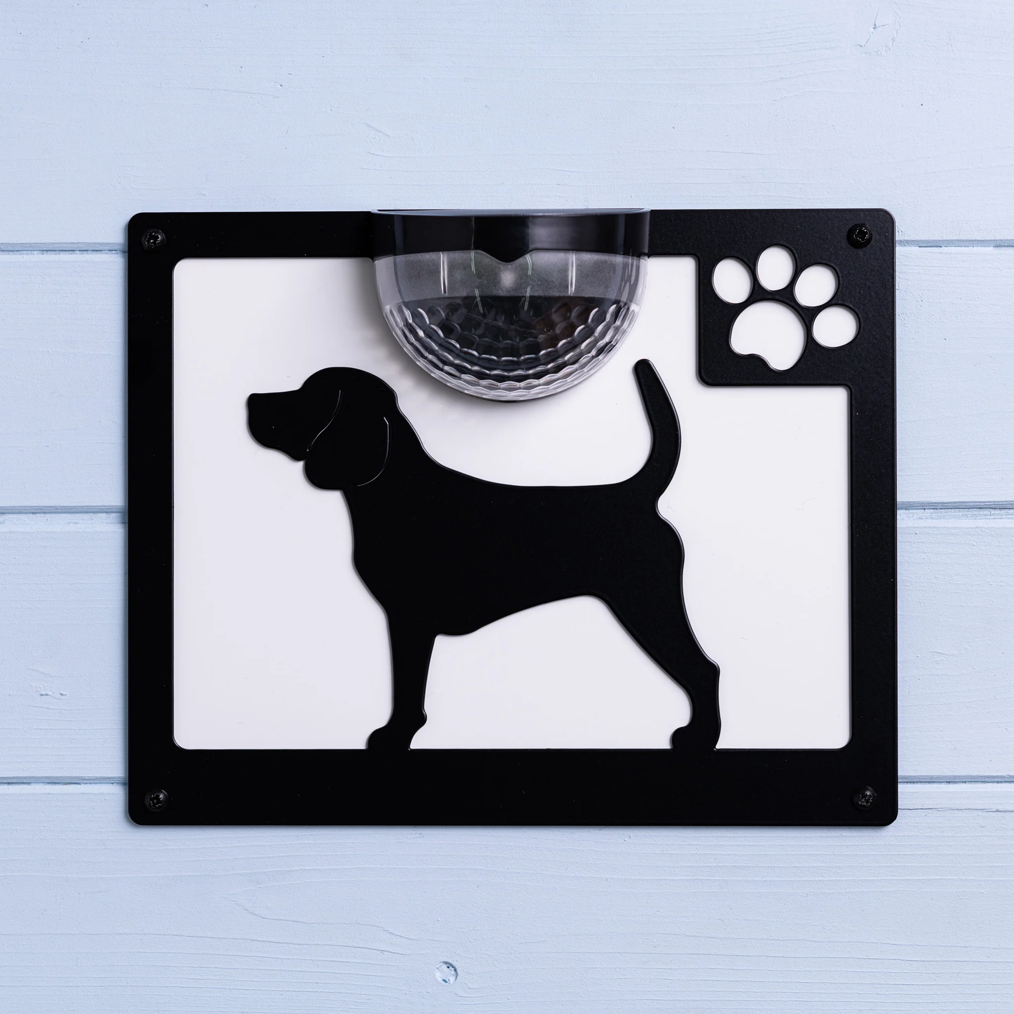 Beagle Dog Solar Light Wall Plaque - Image 3