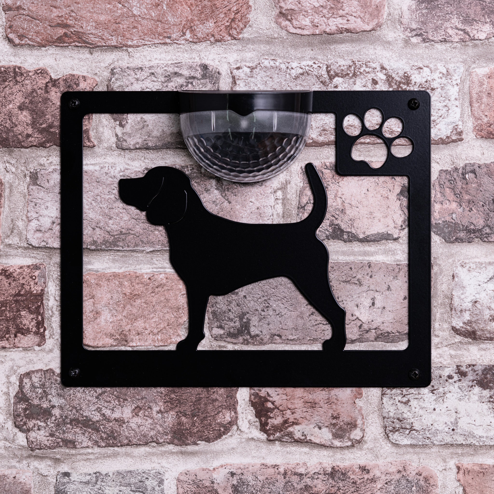 Beagle Dog Solar Light Wall Plaque - Image 6