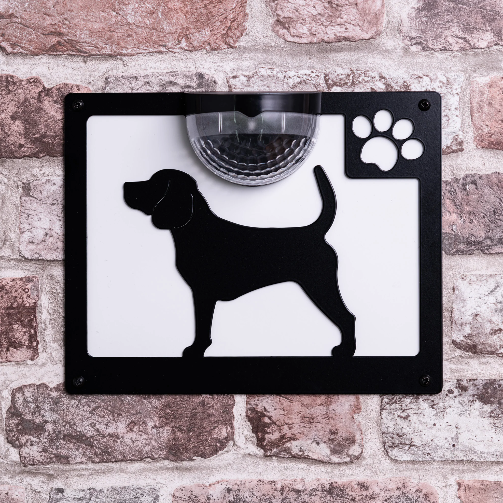 Beagle Dog Solar Light Wall Plaque - Image 7