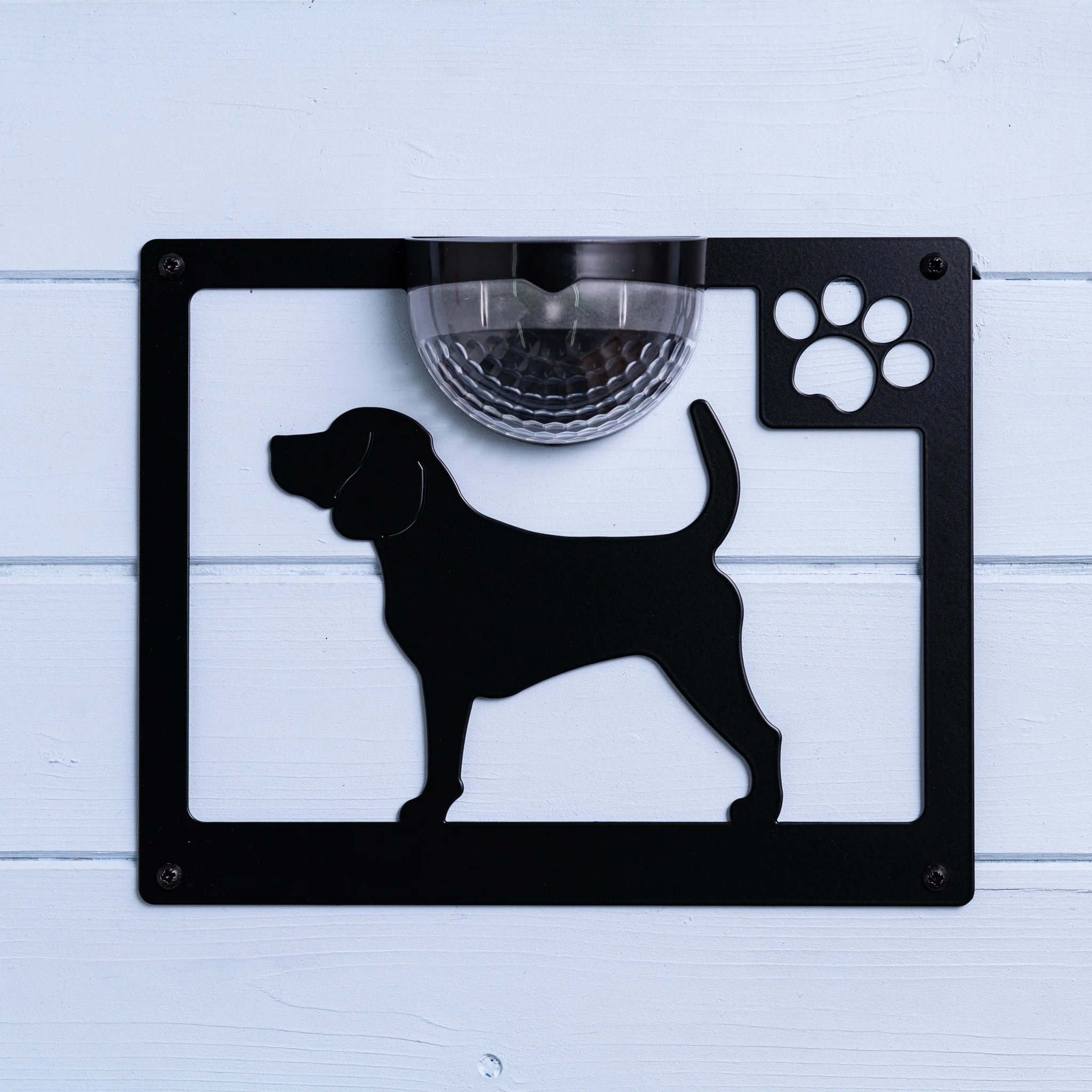 Beagle Dog Solar Light Wall Plaque - Image 8