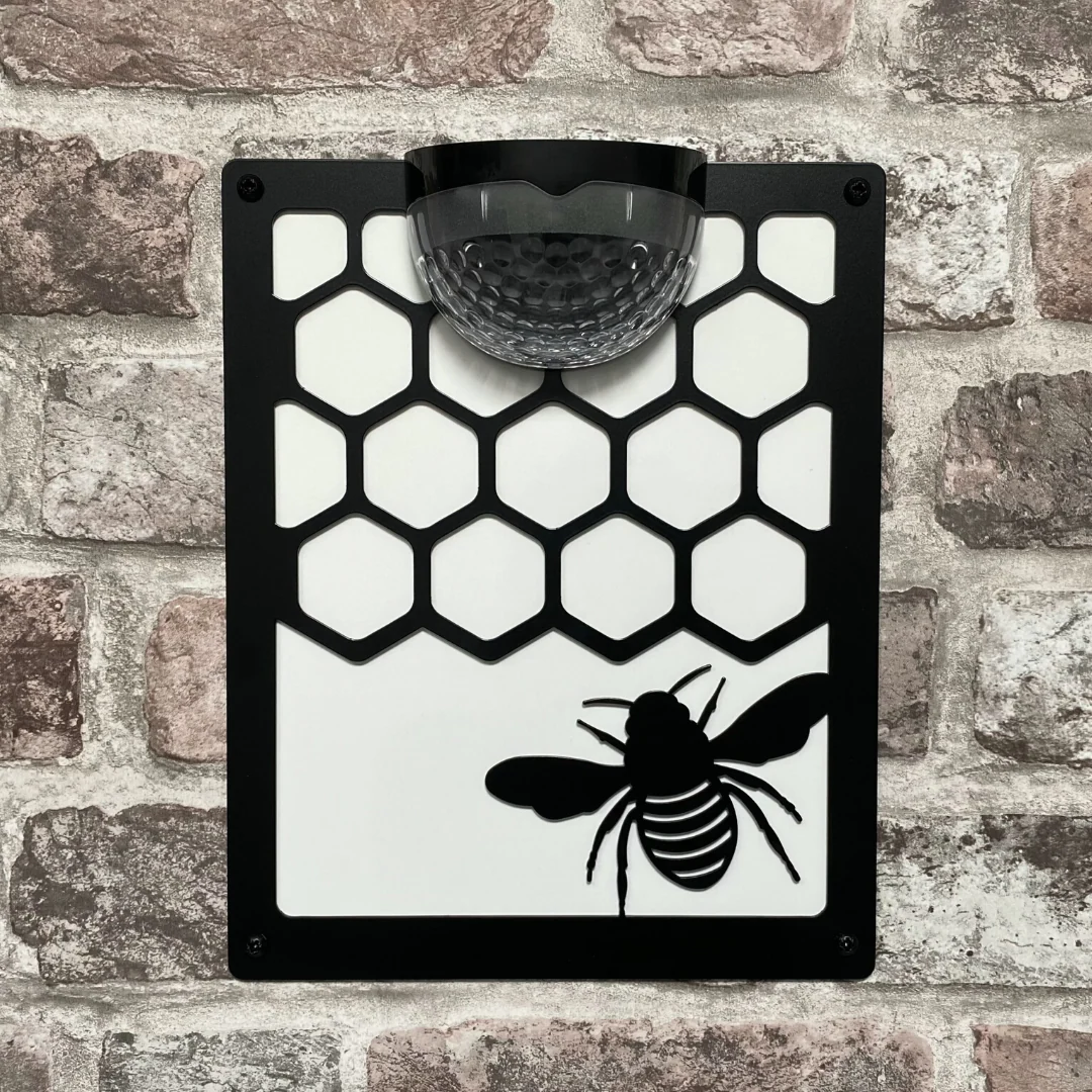 Bee hive Solar Light Wall Plaque - Image 10