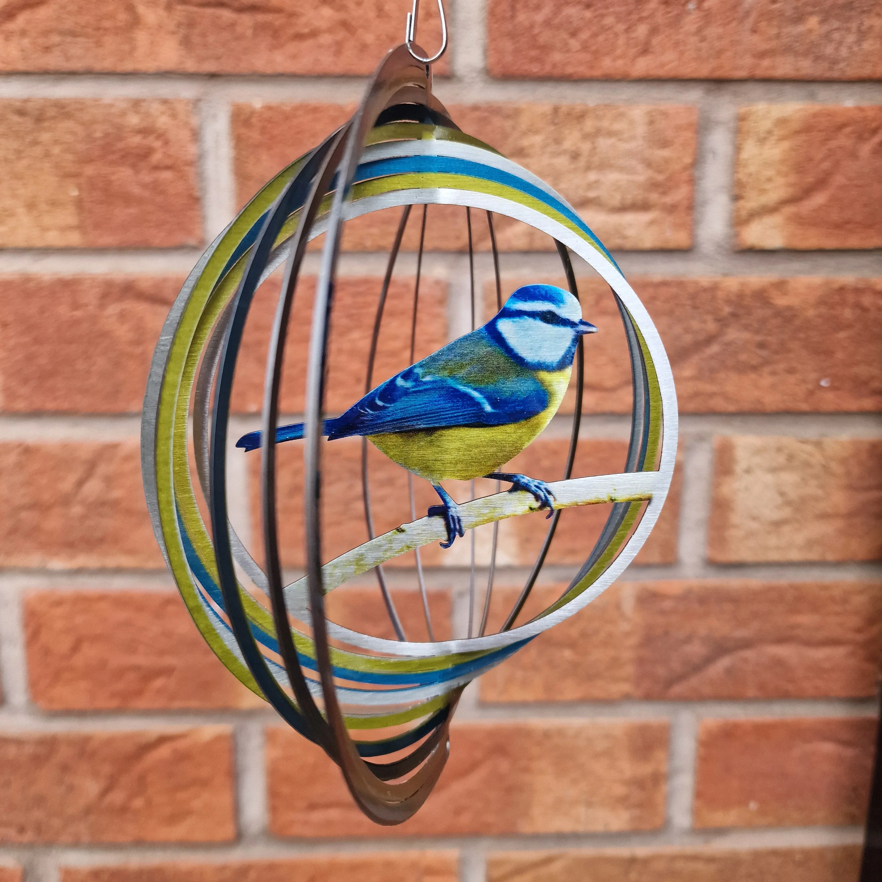 Blue Tit Wind Spinner
