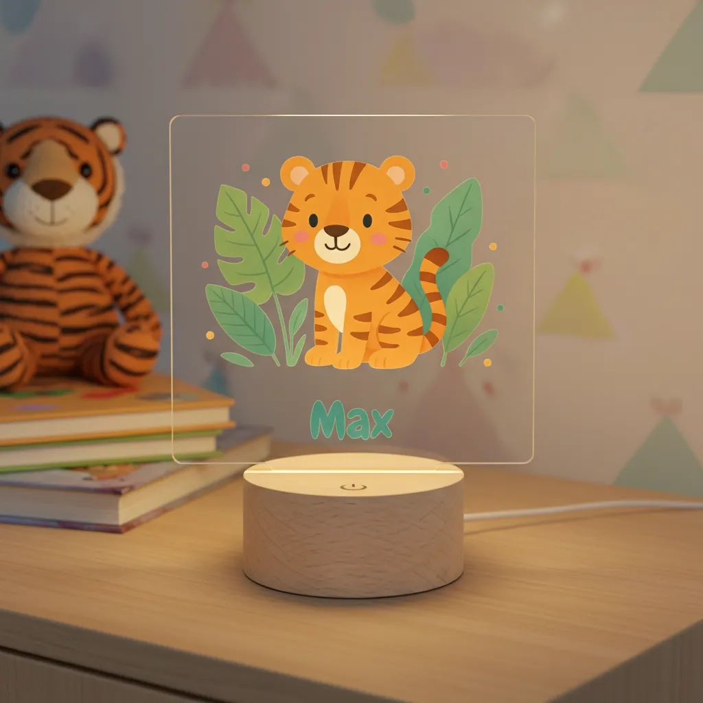 Boys' LED Night Light (3 Personalised Designs to Choose From) - Image 10