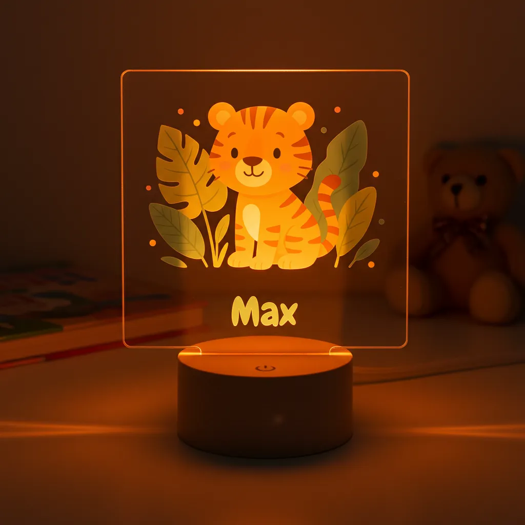 Boys' LED Night Light (3 Personalised Designs to Choose From) - Image 12