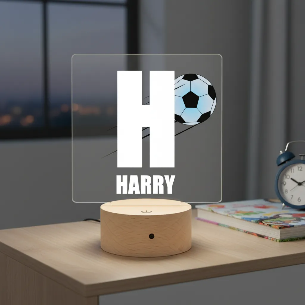 Boys' LED Night Light (3 Personalised Designs to Choose From) - Image 13