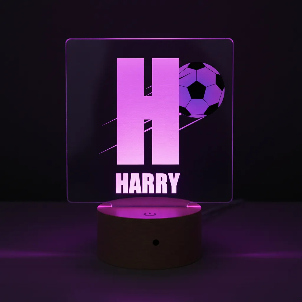 Boys' LED Night Light (3 Personalised Designs to Choose From) - Image 15