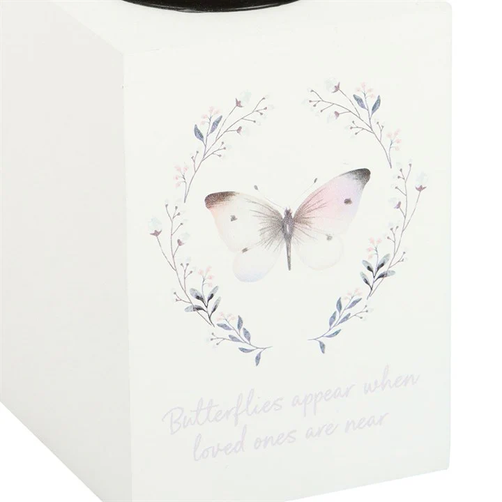 Butterflies Appear Tealight Candle Holder - Image 2
