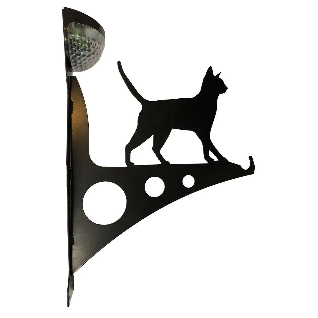 Solar Cat Garden Hanging Basket Bracket - Large - Image 11
