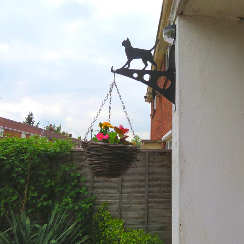 Solar Cat Garden Hanging Basket Bracket - Large - Image 6