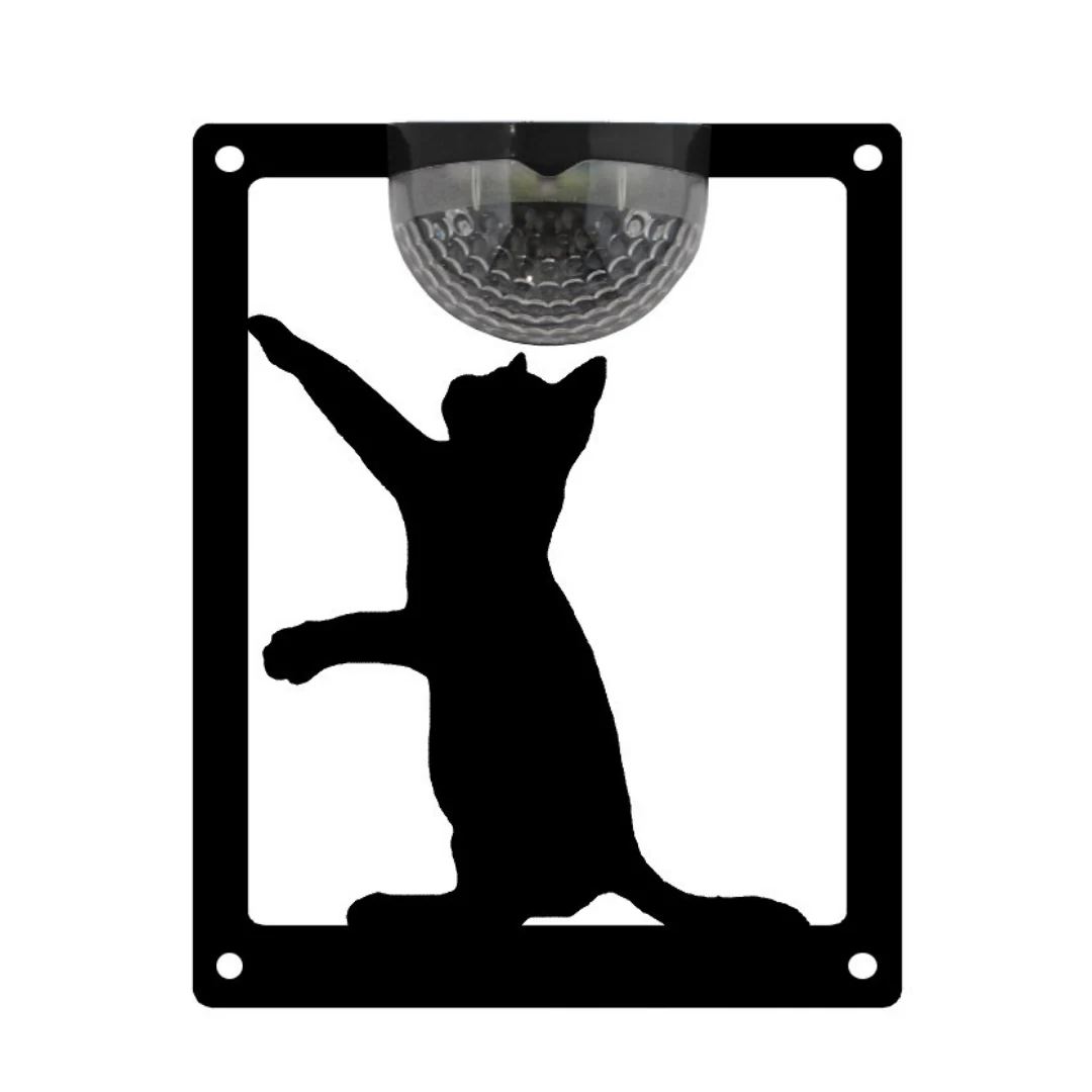 Cat Solar Light Wall Plaque - Image 13