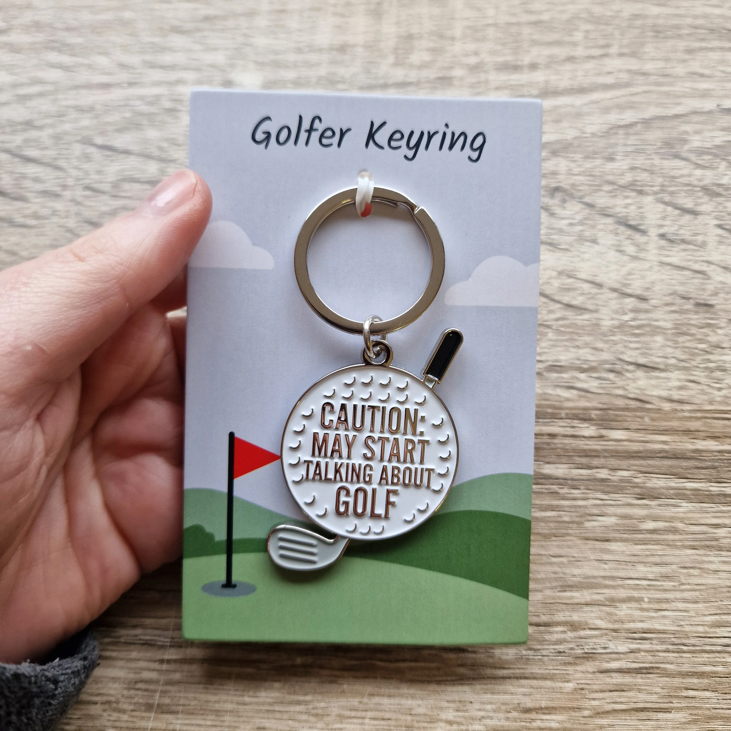 Caution, may start talking about golf keyring - Image 3