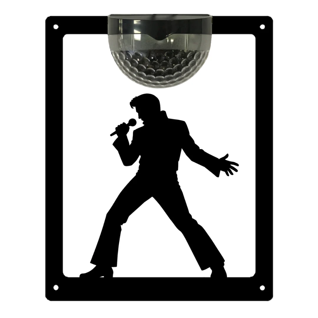 Limited Edition - Elvis Solar Light Wall Plaque (+ FREE White background) - Image 5