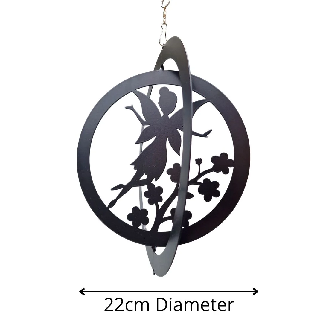 Fairy Hanging Silhouette Orbit Spinner - Image 4