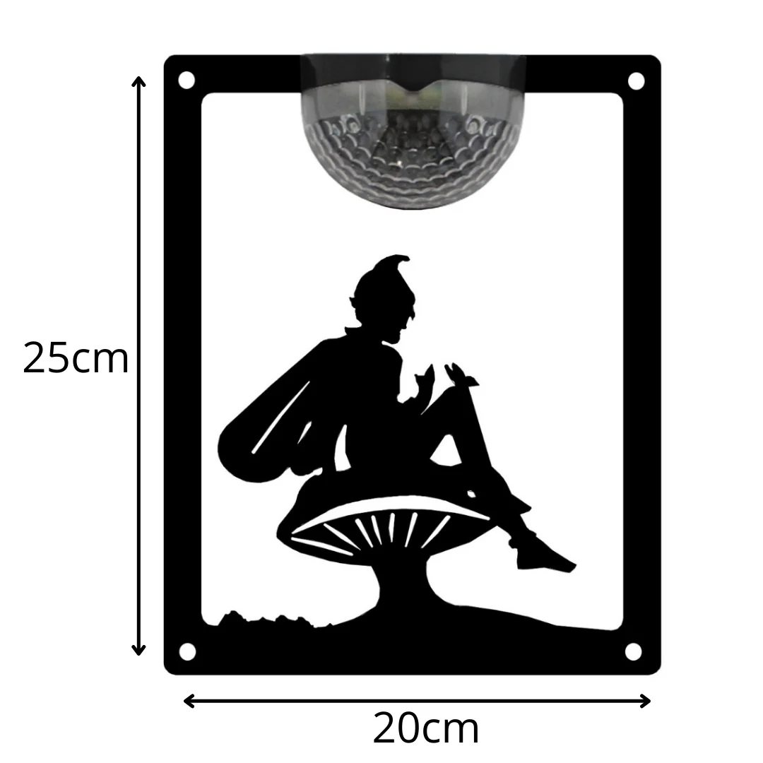 Fairy Solar Light Wall Plaque - Image 10
