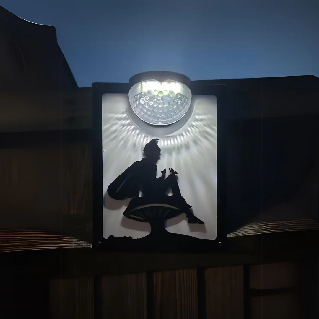 Fairy Solar Light Wall Plaque - Image 11