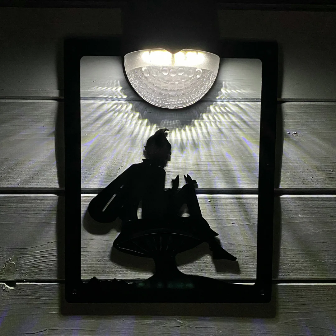 Fairy Solar Light Wall Plaque - Image 3