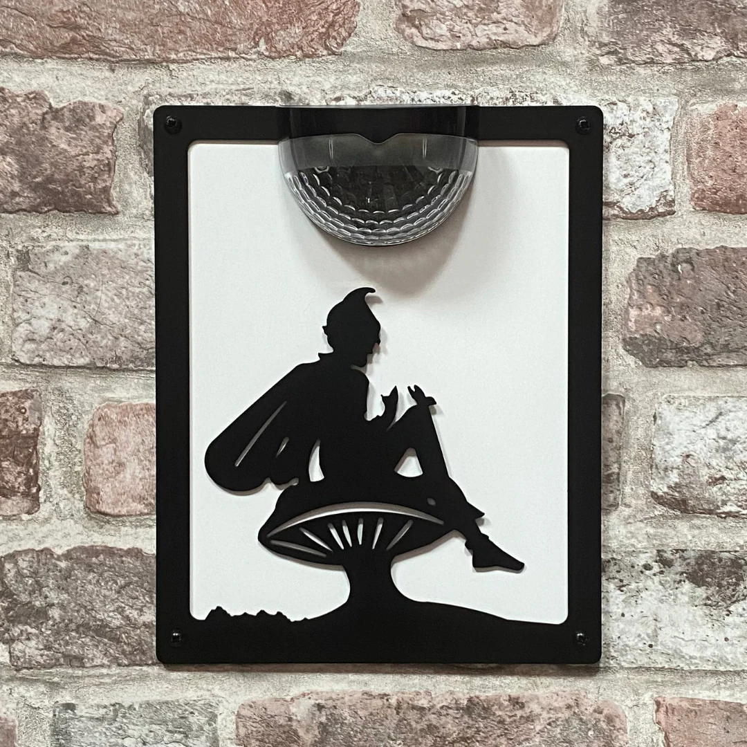 Fairy Solar Light Wall Plaque - Image 4