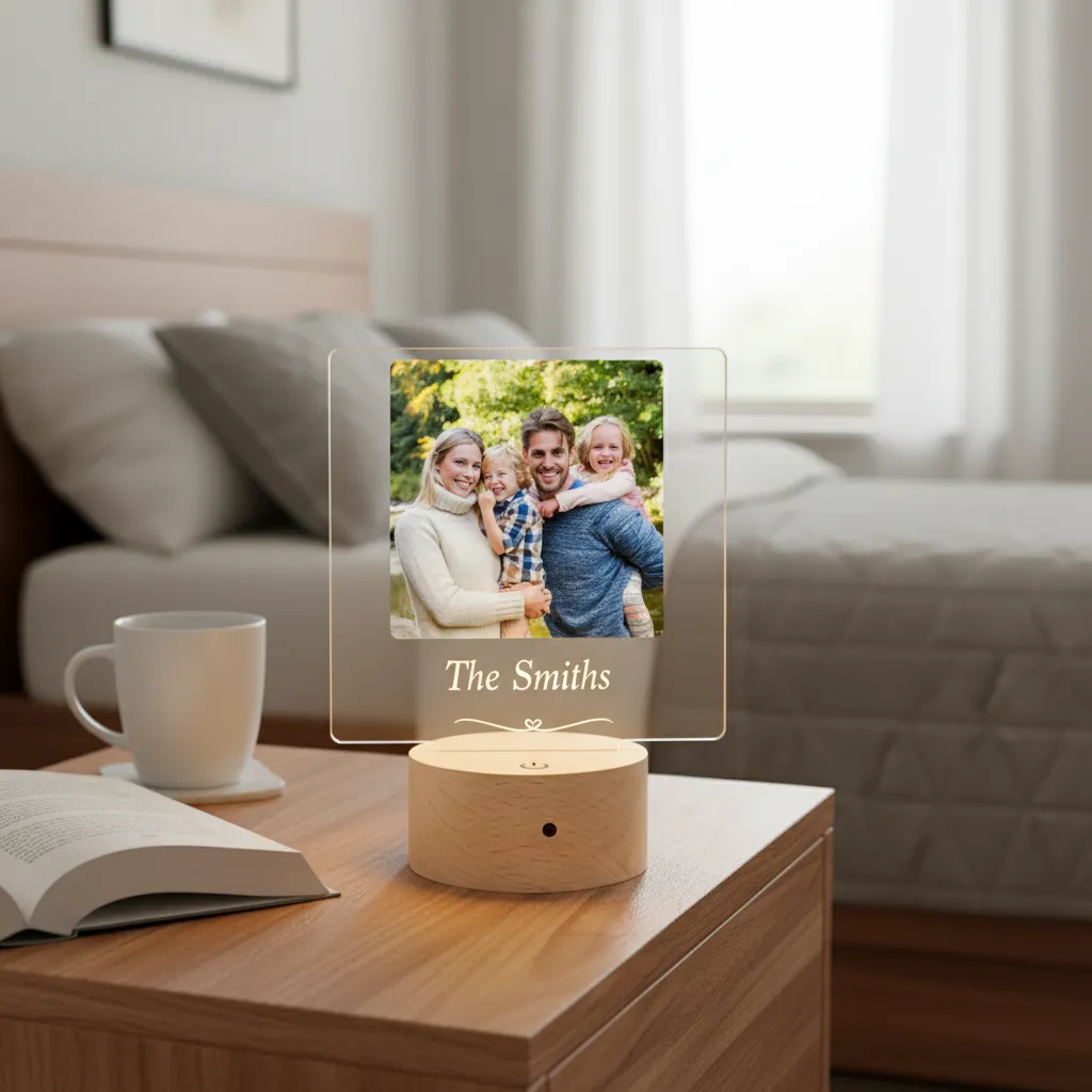 Family Photo LED Night Light (You Can Personalise Me!) - Image 2