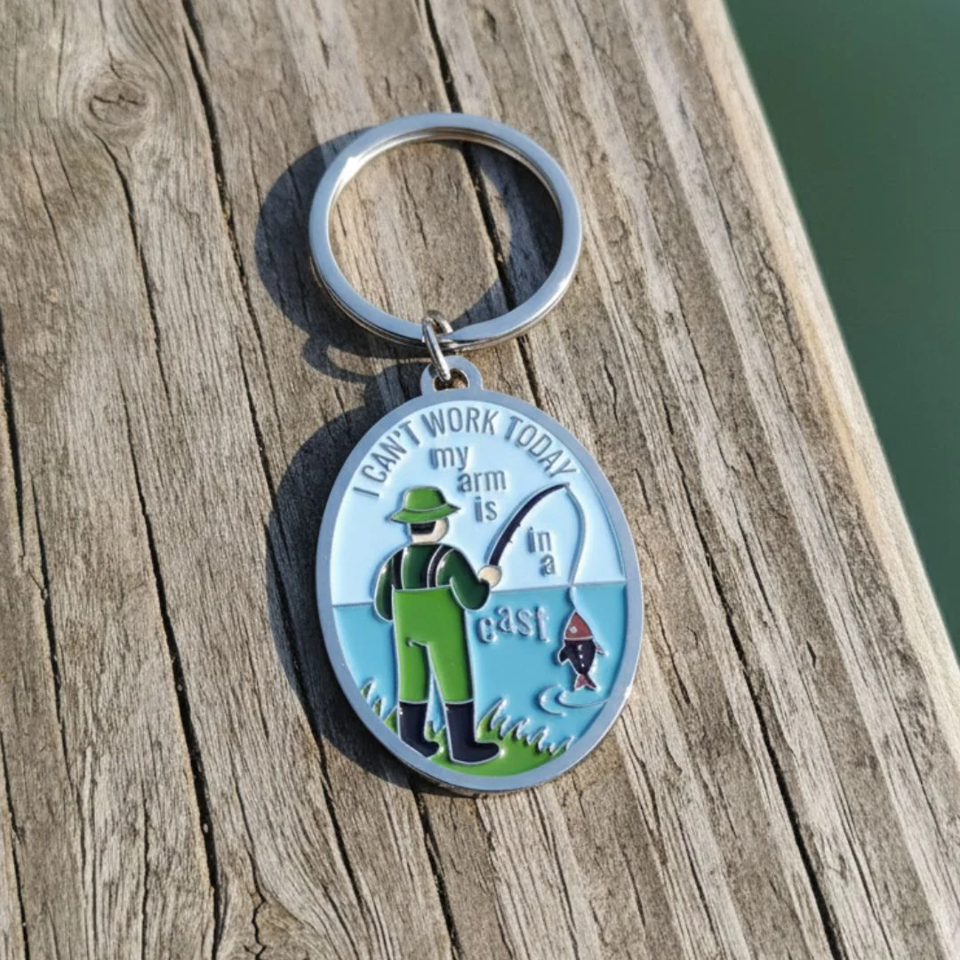Fishing Keyring - Image 3