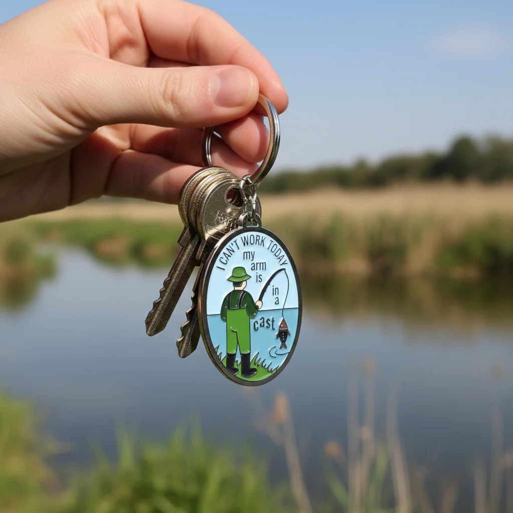 Fishing Keyring - Image 4
