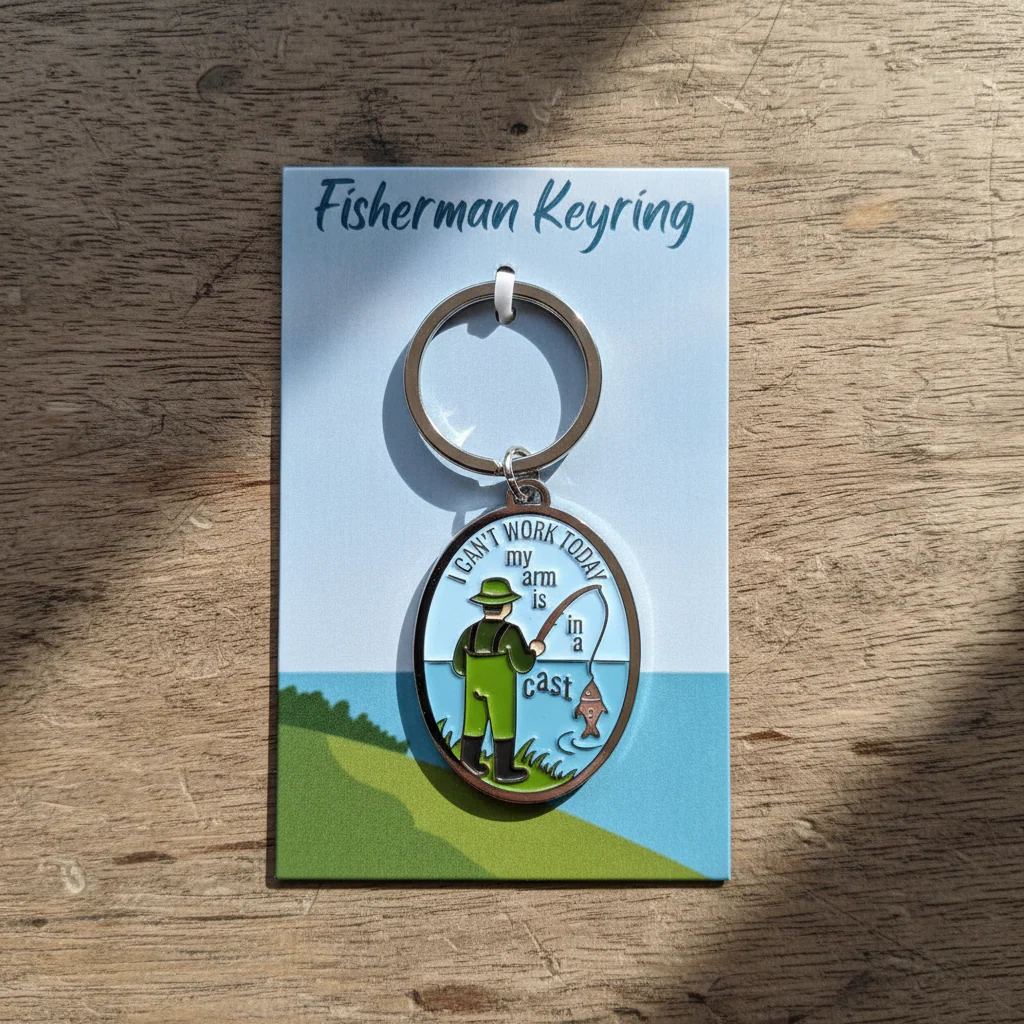 Fishing Keyring - Image 5