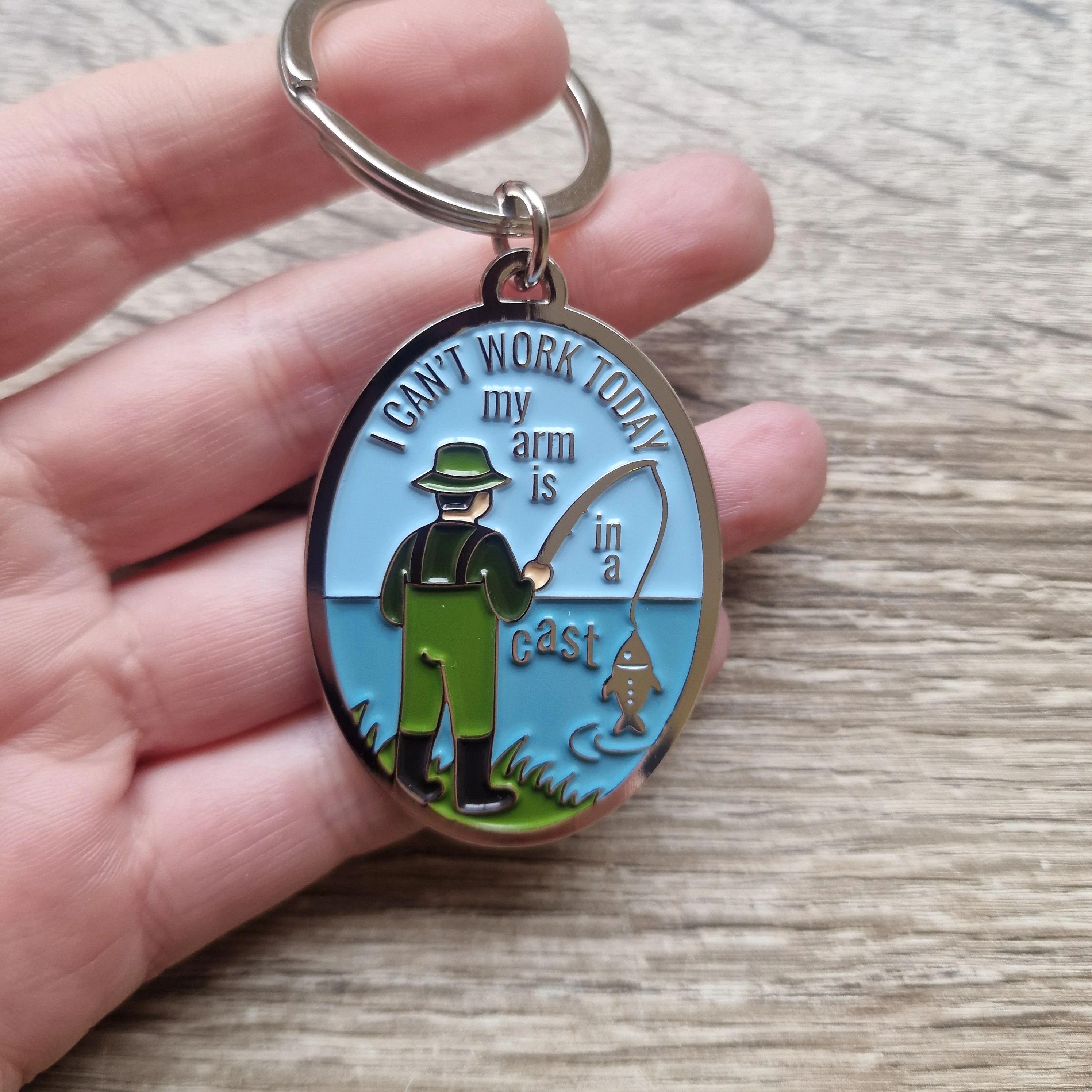 Fishing Keyring - Image 6
