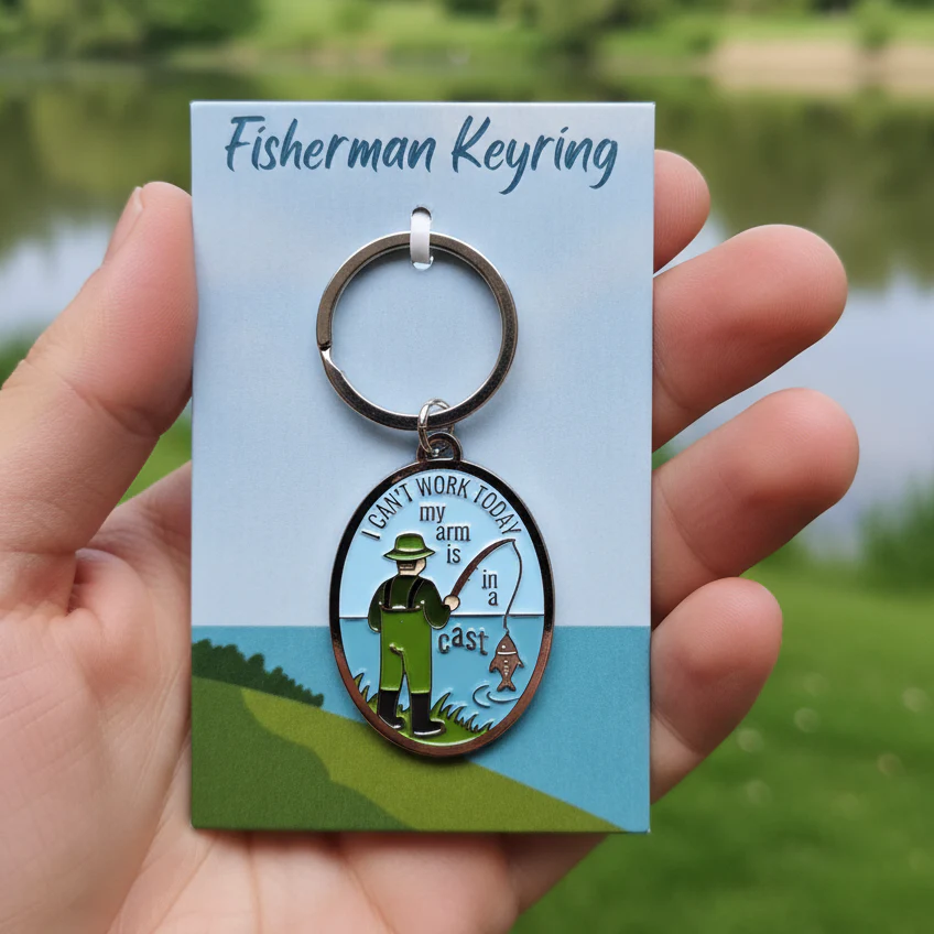 Fishing Keyring - Image 7