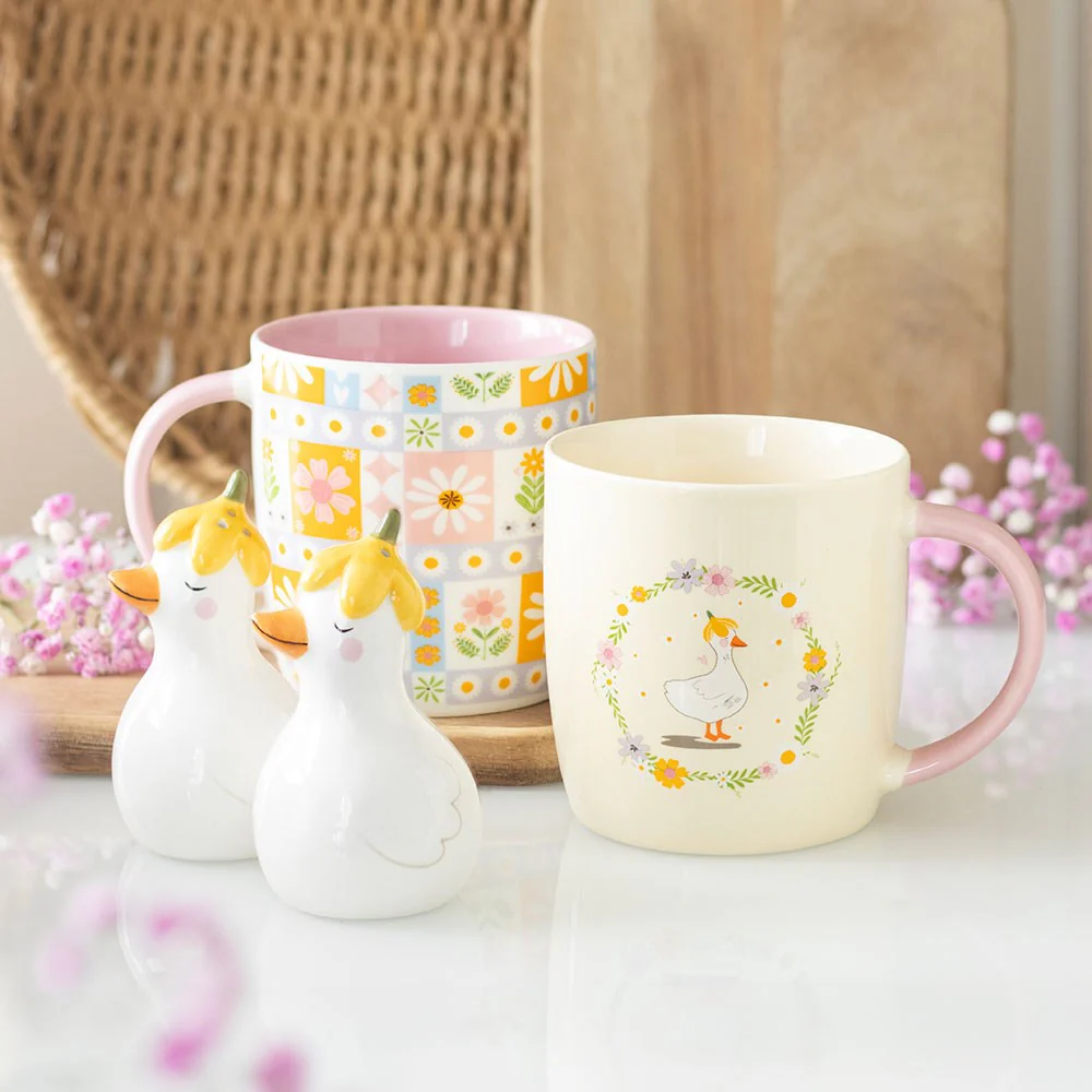 Floral Duck Mug - Image 2