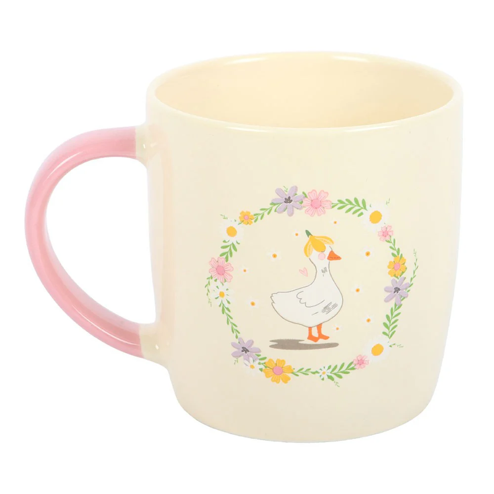 Floral Duck Mug - Image 3