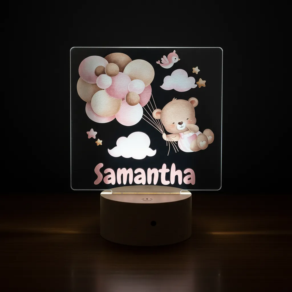 Girls' LED Night Lights (3 Personalised Designs to Choose From) - Image 10