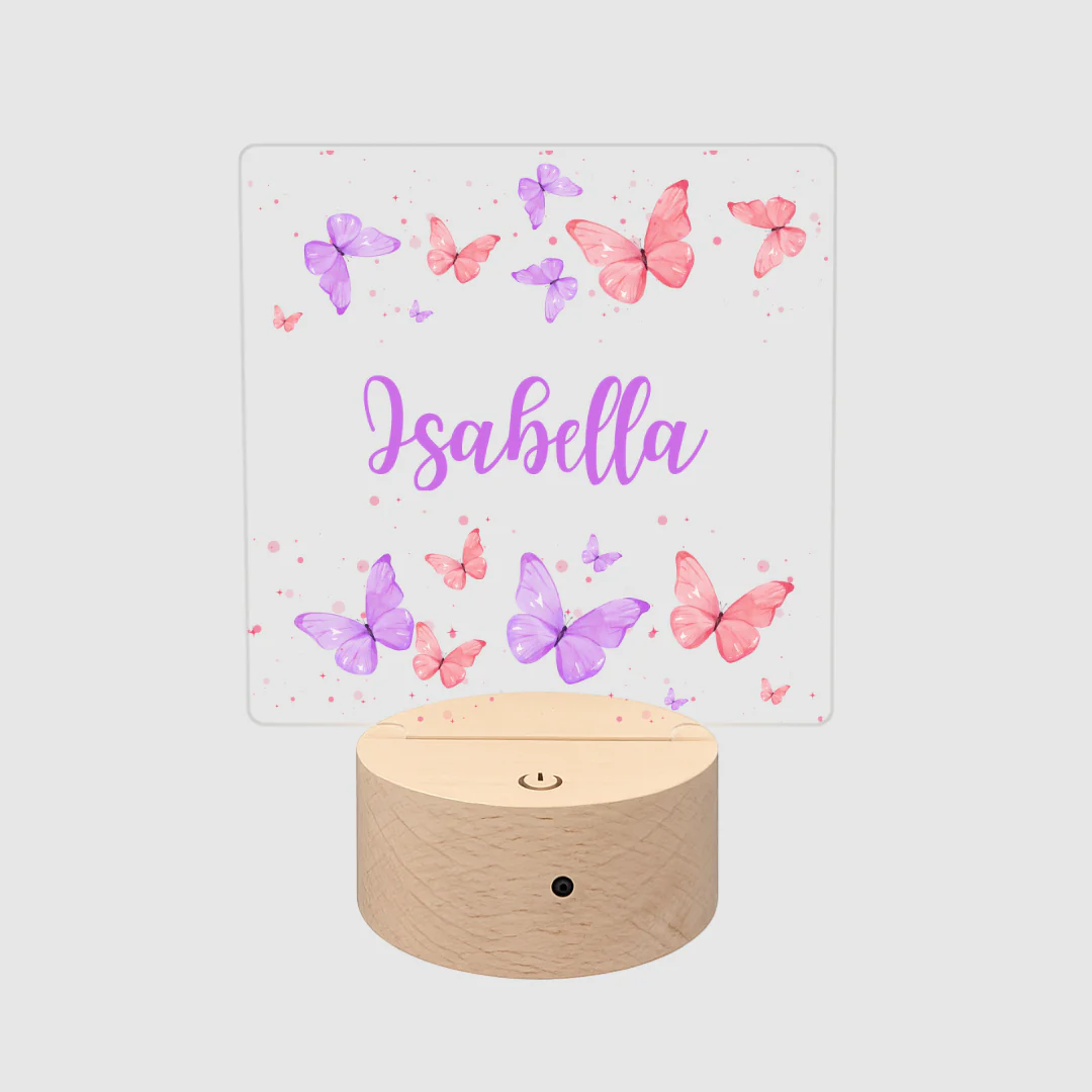 Girls' LED Night Lights (3 Personalised Designs to Choose From) - Image 17