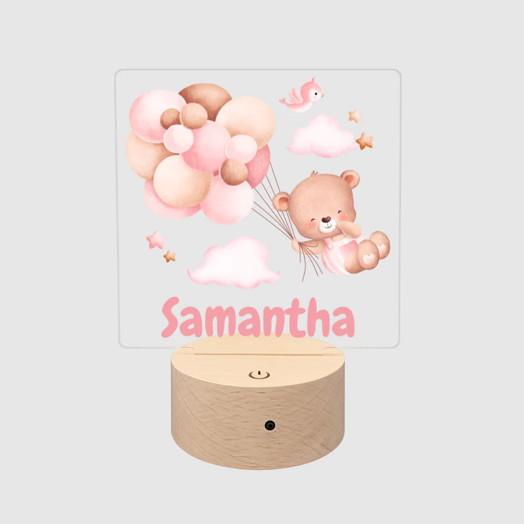 Girls' LED Night Lights (3 Personalised Designs to Choose From) - Image 18