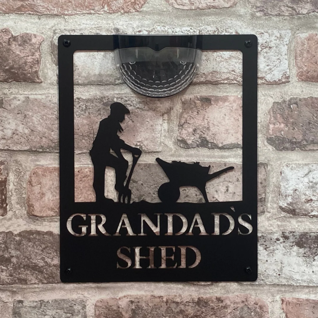 Grandad's Shed Solar Powered Light - Image 3