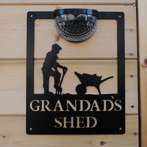 Grandad's Shed Solar Powered Light - Image 7