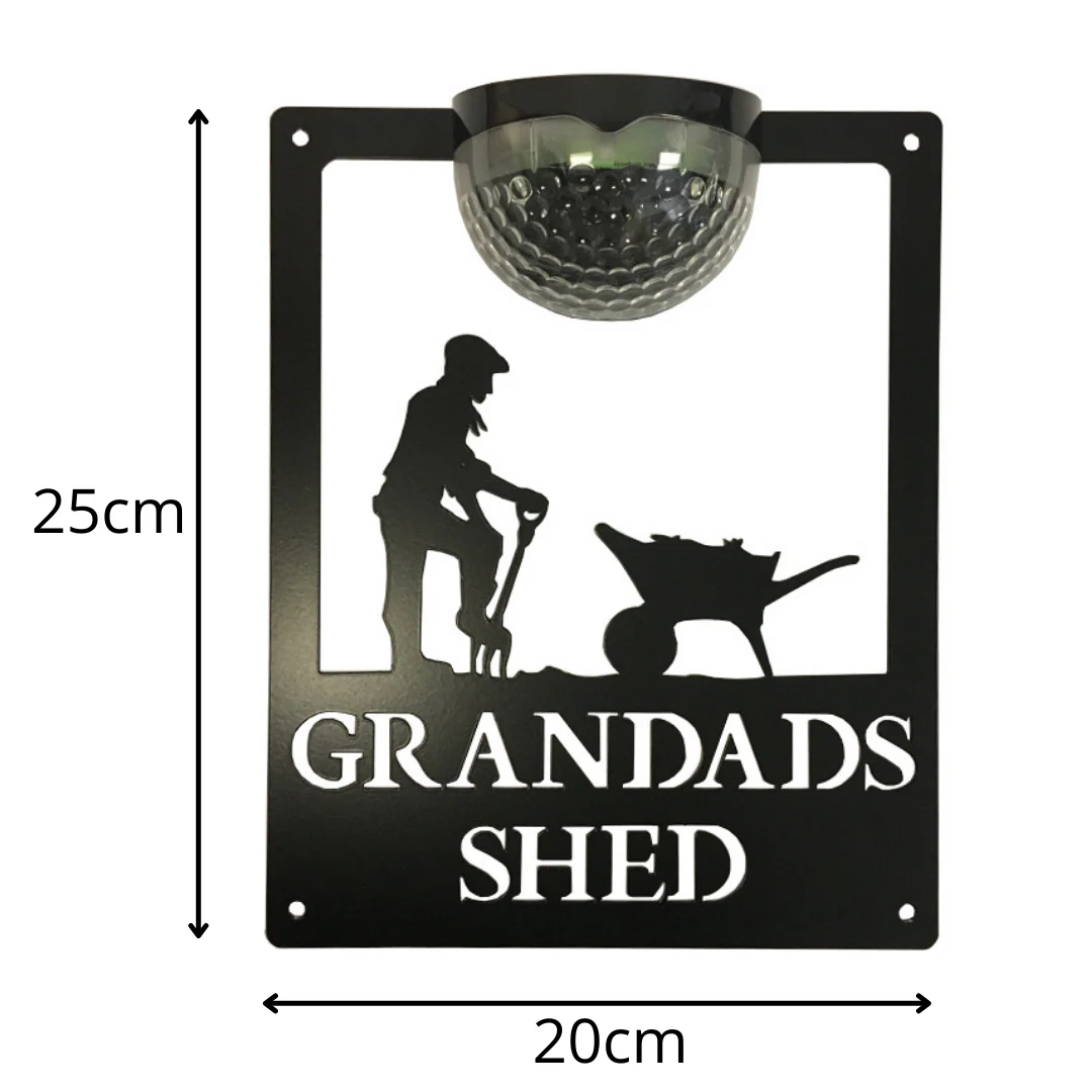 Grandad's Shed Solar Powered Light - Image 8