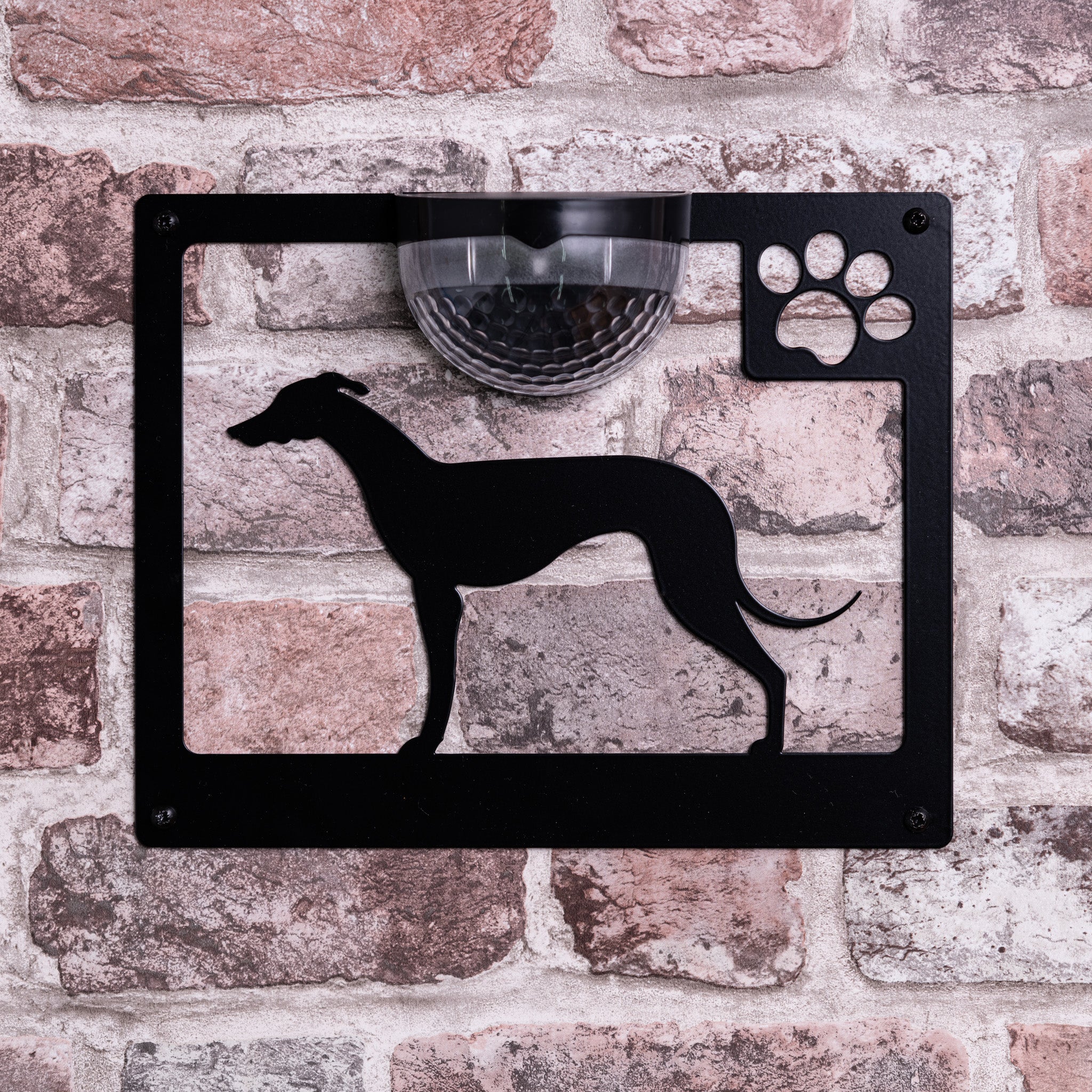 Greyhound Dog Solar Light Wall Plaque - Image 8