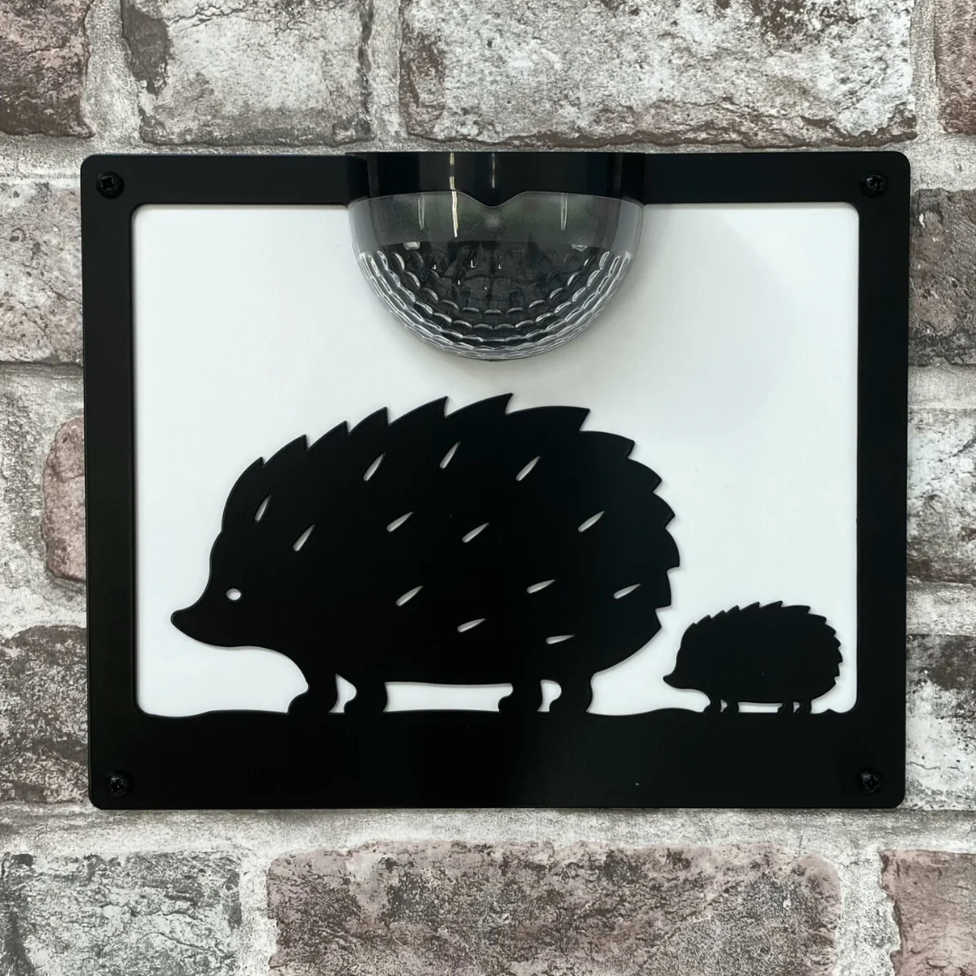 Hedgehog Solar Powered Wall Plaque - Image 10