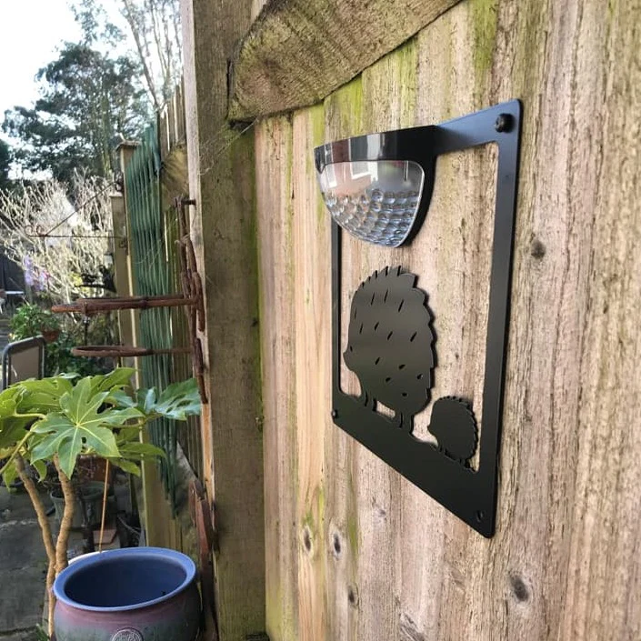 Hedgehog Solar Powered Wall Plaque - Image 11