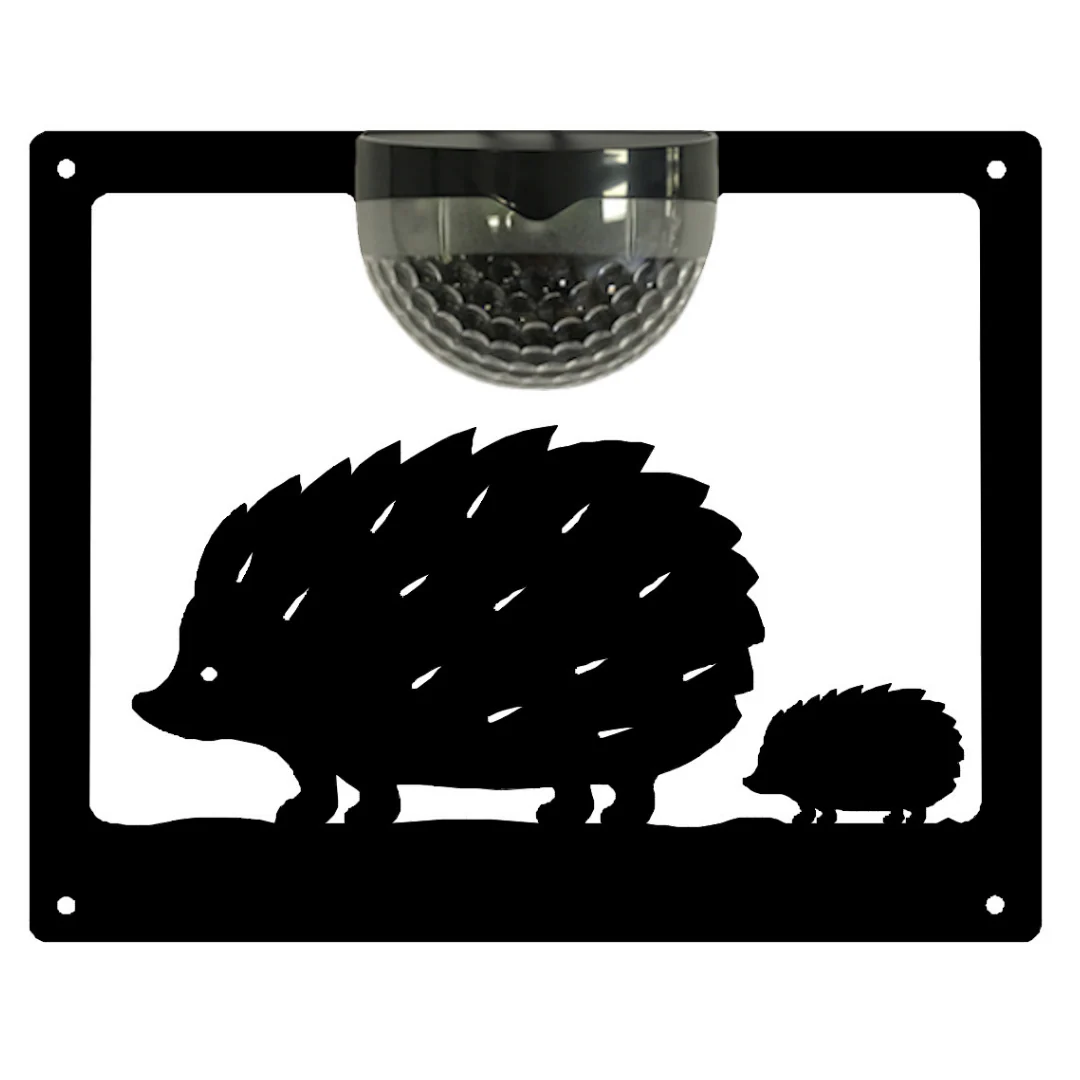 Hedgehog Solar Powered Wall Plaque - Image 13