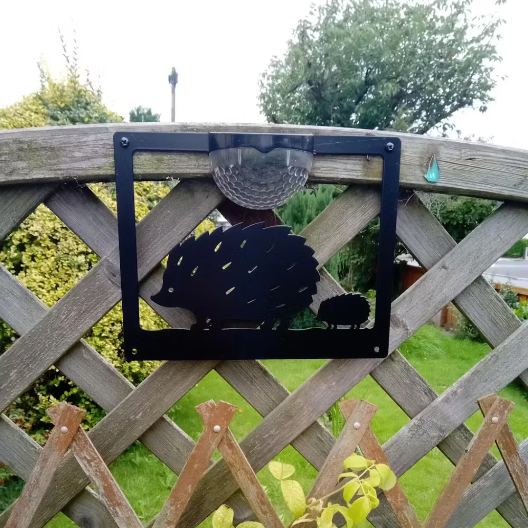 Hedgehog Solar Powered Wall Plaque - Image 14