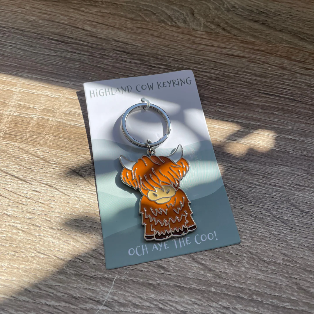 Highland Cow Keyring - Image 3