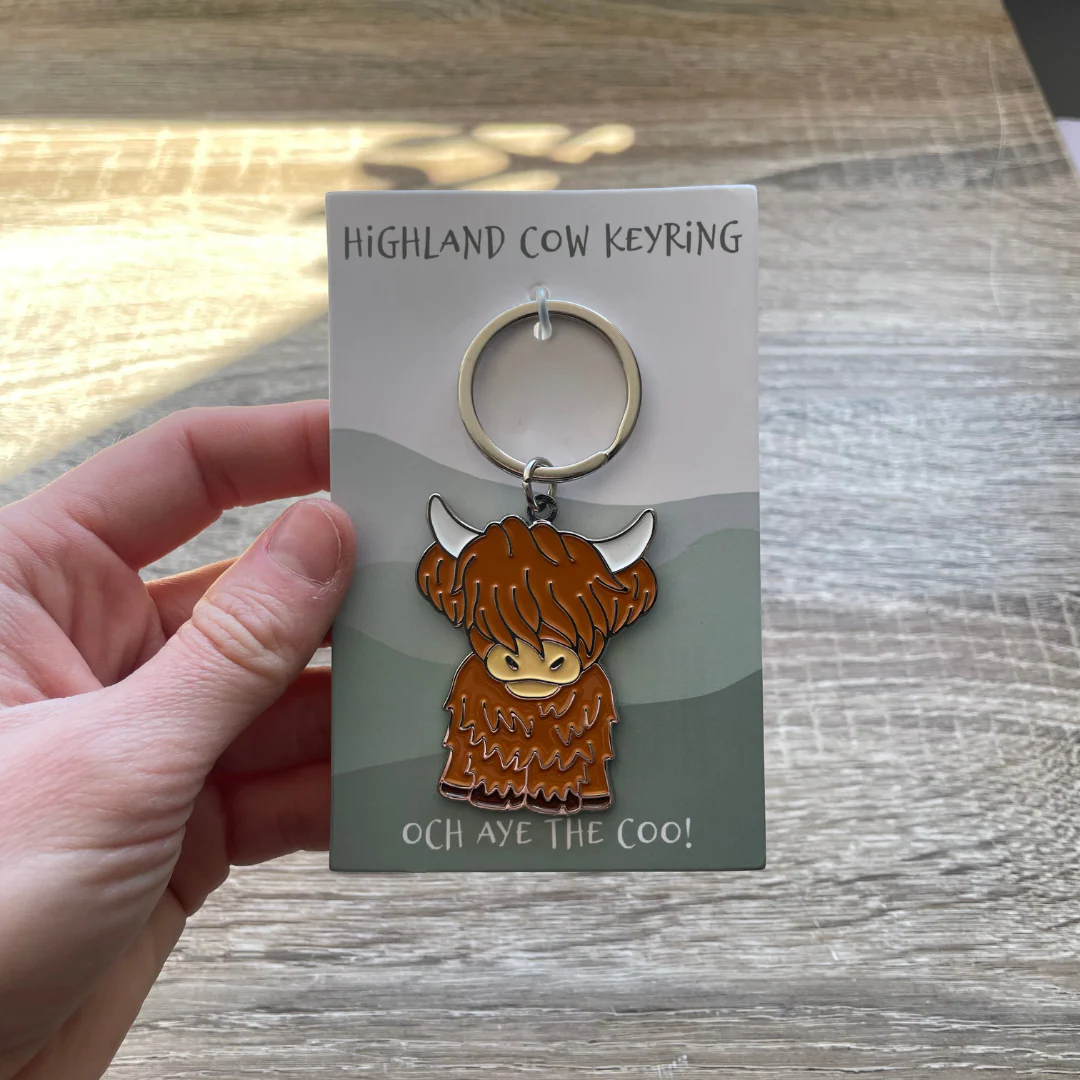 Highland Cow Keyring - Image 4