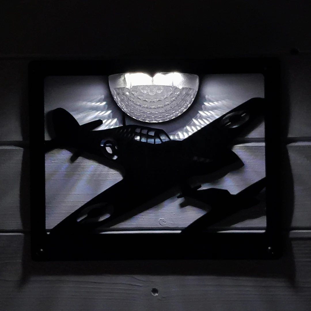 Hurricane Solar Light Wall Plaque - Image 7
