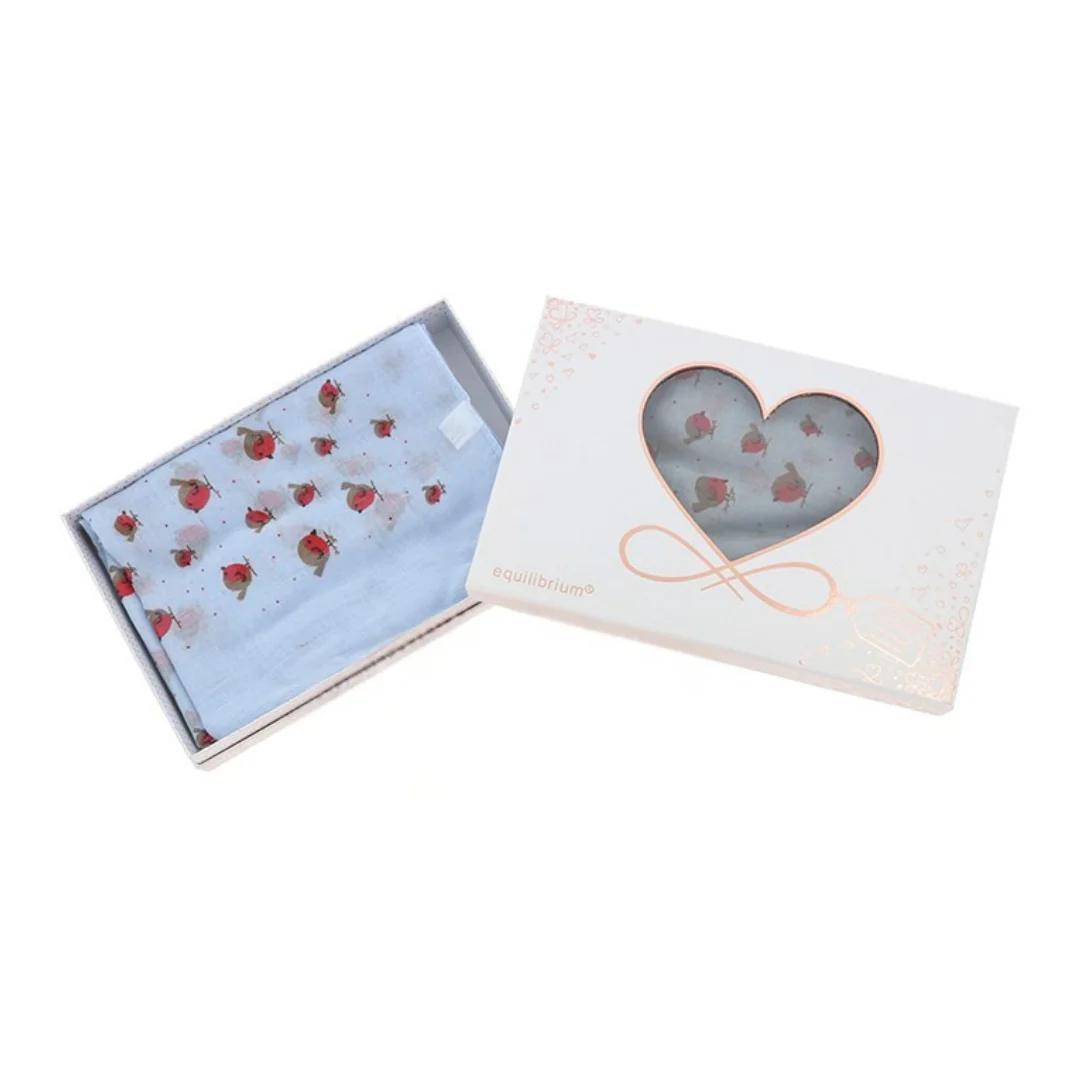 Jolly Robins Boxed Scarf (3 colours to choose from) - Image 4