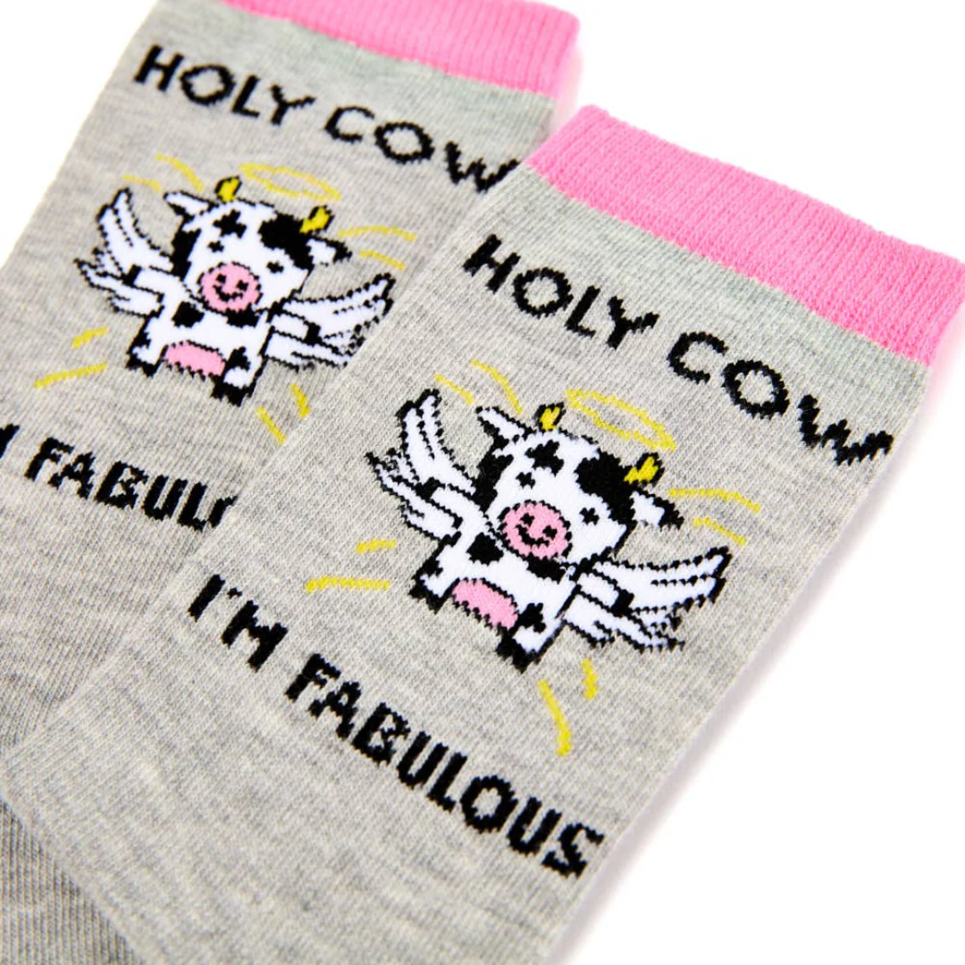Ladies Holy Cow Socks - Image 2