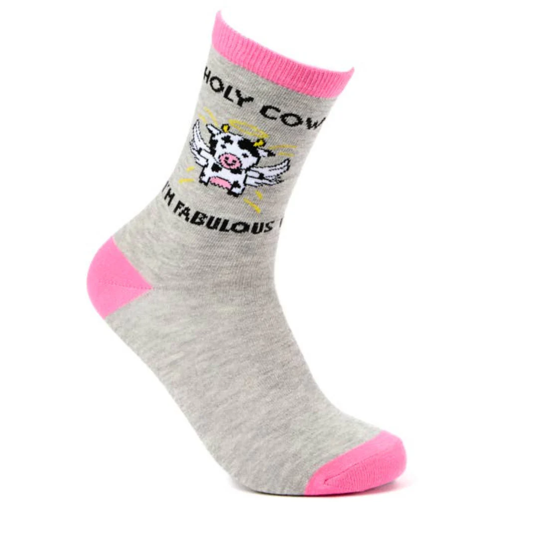Ladies Holy Cow Socks - Image 4