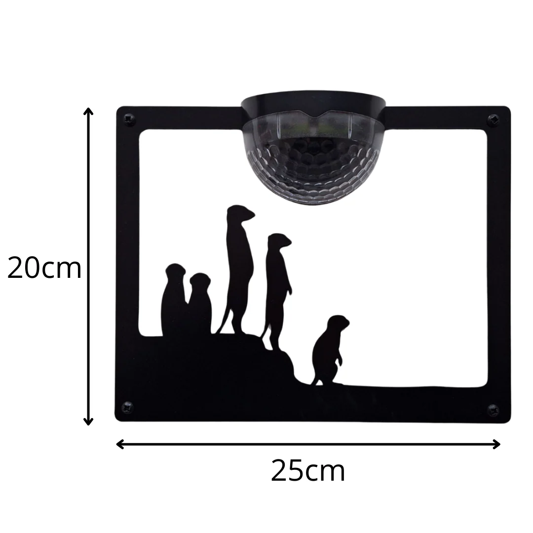 Meerkat Solar Light Wall Plaque - Image 10