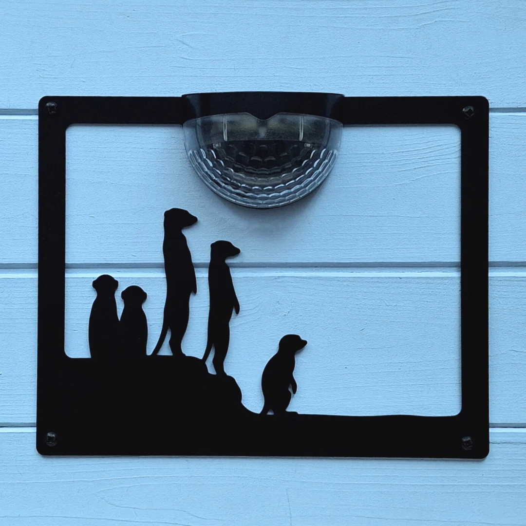 Meerkat Solar Light Wall Plaque - Image 12