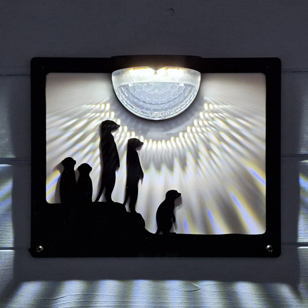 Meerkat Solar Light Wall Plaque - Image 3